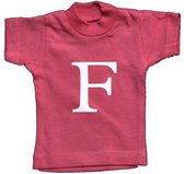 Naamslinger Lettershirts roze F