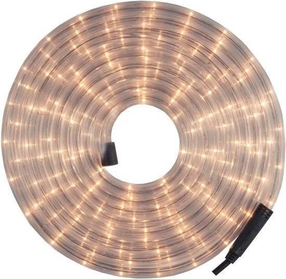 bol.com | Kerstverlichting lichtslang / lichtsnoer wit 9 meter voor buiten