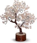 Edelstenen Roze Kwarts Boompje – Liefde – Groot Edelstenen Roze Kwarts Boompje – Liefde – Groot