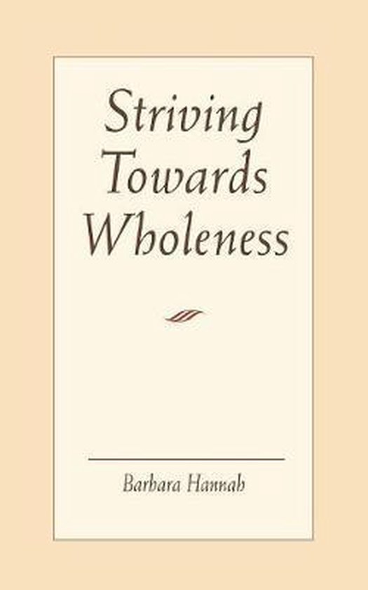 Striving Towards Wholeness - cover