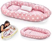 Babynestje Babyjem Luxe Pink Star