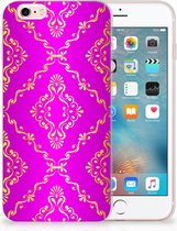 Siliconen hoesje Geschikt voor iPhone 6 | 6S Barok Roze