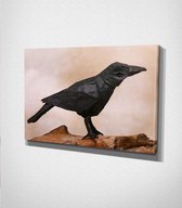 Paper Crow Canvas | 80x120 cm