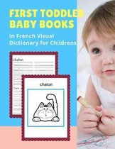 First Toddler Baby Books in French Visual Dictionary for Childrens