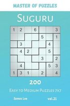 Master of Puzzles - Suguru 200 Easy to Medium Puzzles 7x7 vol.21