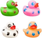 Free And Easy Badeendjes 5 Cm 4 Stuks