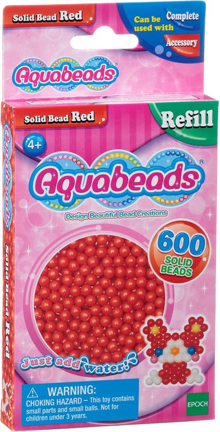 Recharge Aquabeads Perles à facettes Rose