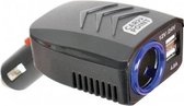 Carpoint 1-Weg Stekkerdoos 1x12/24V 2xUSB 10A