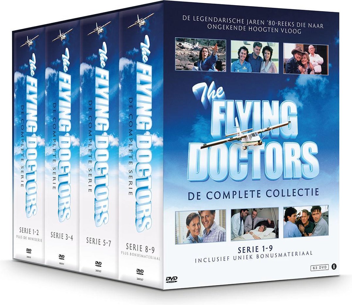 The Flying Doctors Seizoen 1 t/m 9 Collection Box) (Dvd