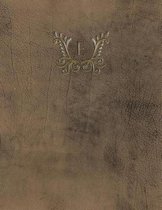 Monogram  E  Grid Sketchbook