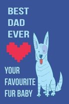 Best Fathers Day Dot Grid Notebook for Being the Best Dog Dad & to Note All the Other Impotant Stuff Like Looking After Your Fur Baby