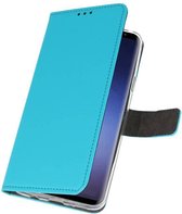 Wallet Cases Hoesje voor Galaxy S9 Plus Blauw