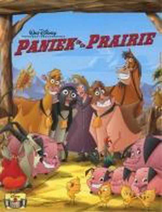 Cover van het boek 'Filmstrip 050 Paniek op de prairie'