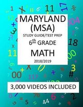 6th Grade MARYLAND MSA, 2019 MATH, Test Prep