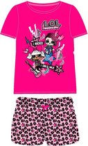 L.O.L. Surprise rock shortama fuchsia maat 104/110