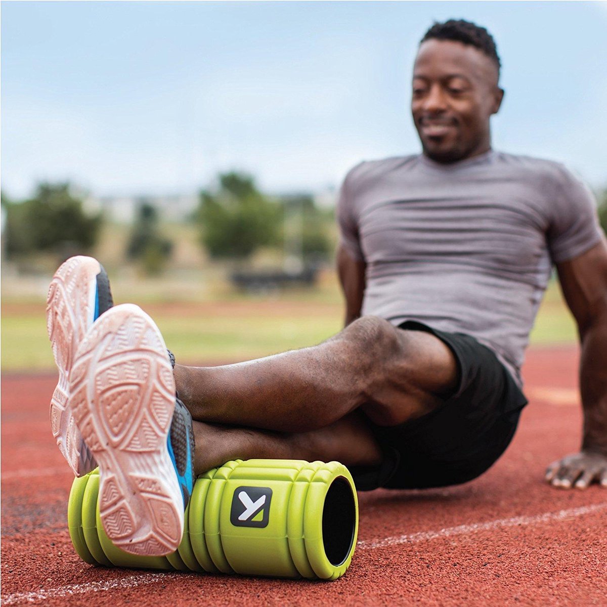 TriggerPoint - The Grid 1.0 Foam Roller - Lime Groen thumbnail 4