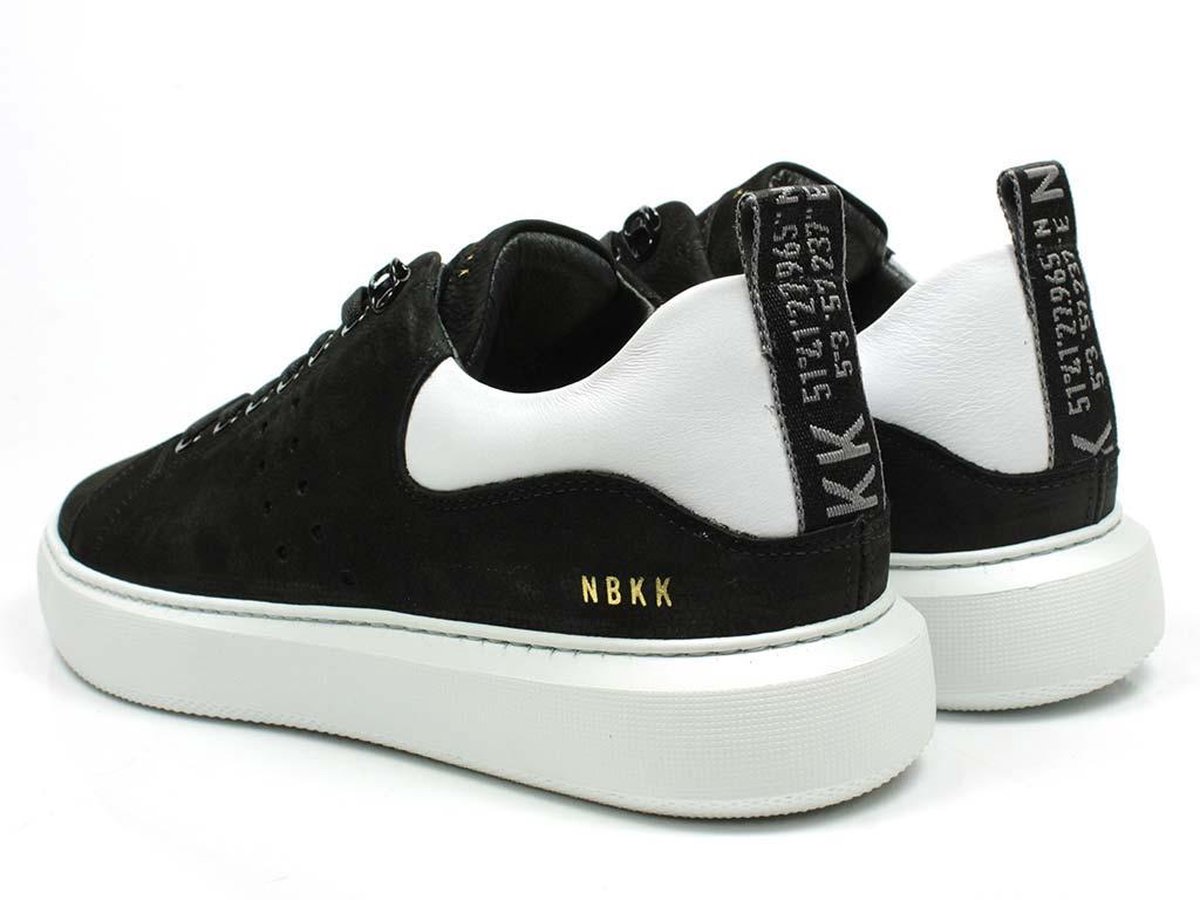 Nubikk Heren Sneakers Scott - Zwart - Maat 44 | bol.com