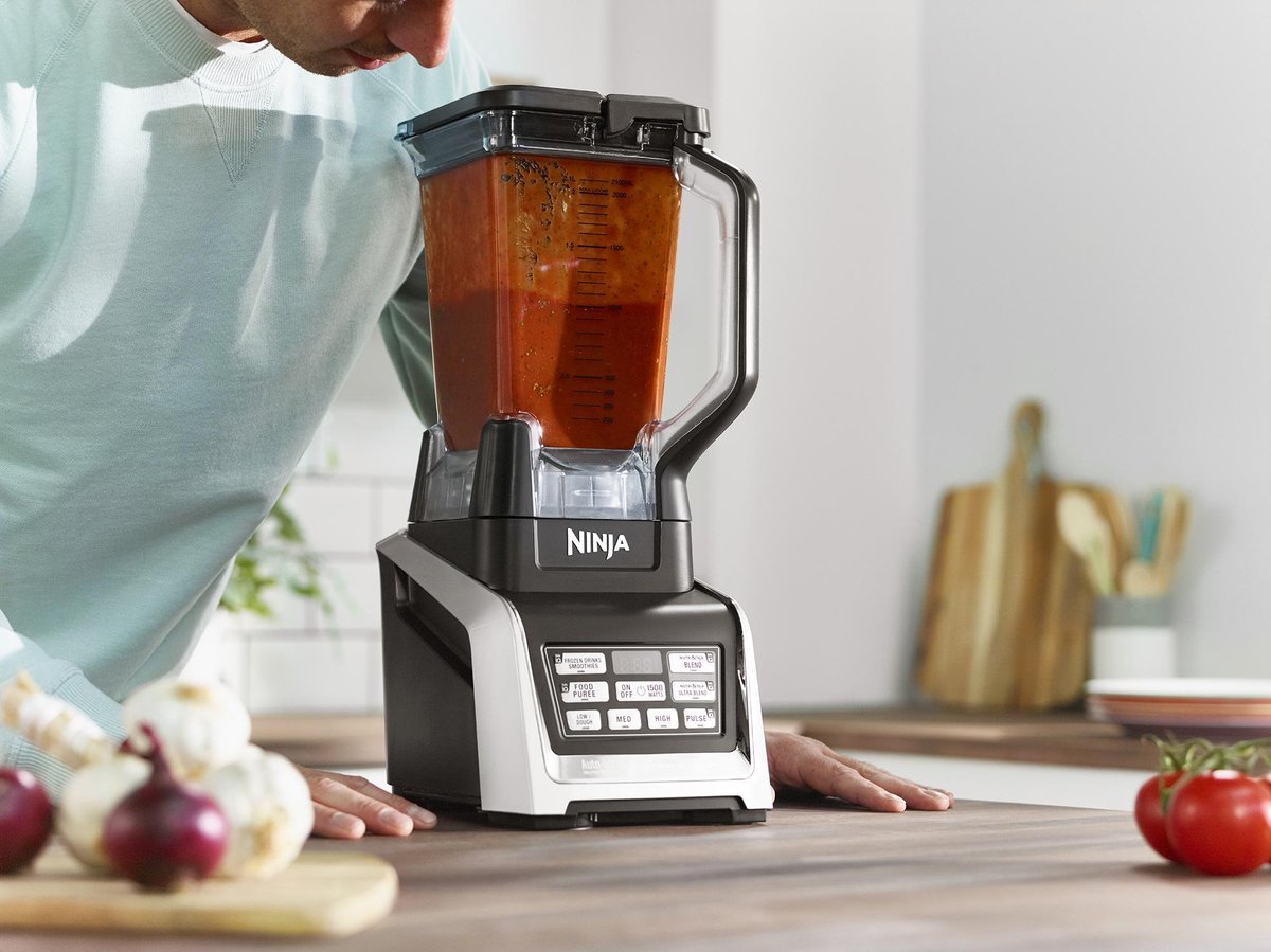Ninja BL682 - Nutri Ninja Auto IQ Keukenmachine 1500 Watt - Zwart/Zilver |  bol.com