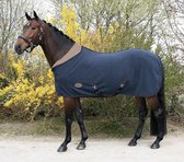 Harry's Horse Teddyfleece deken 1/2 hals 165cm navy