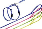 Art sportiv harness w. fishbones blue, 10 mm x 110 cm