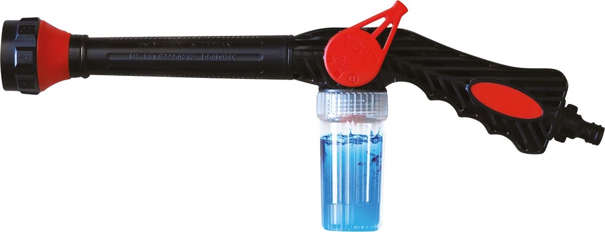 Pingi Aquablaster Reinigingsgeweer met Slangaansluiting – 40cm – Multifunctioneel - Compact - 8 Sproeistanden