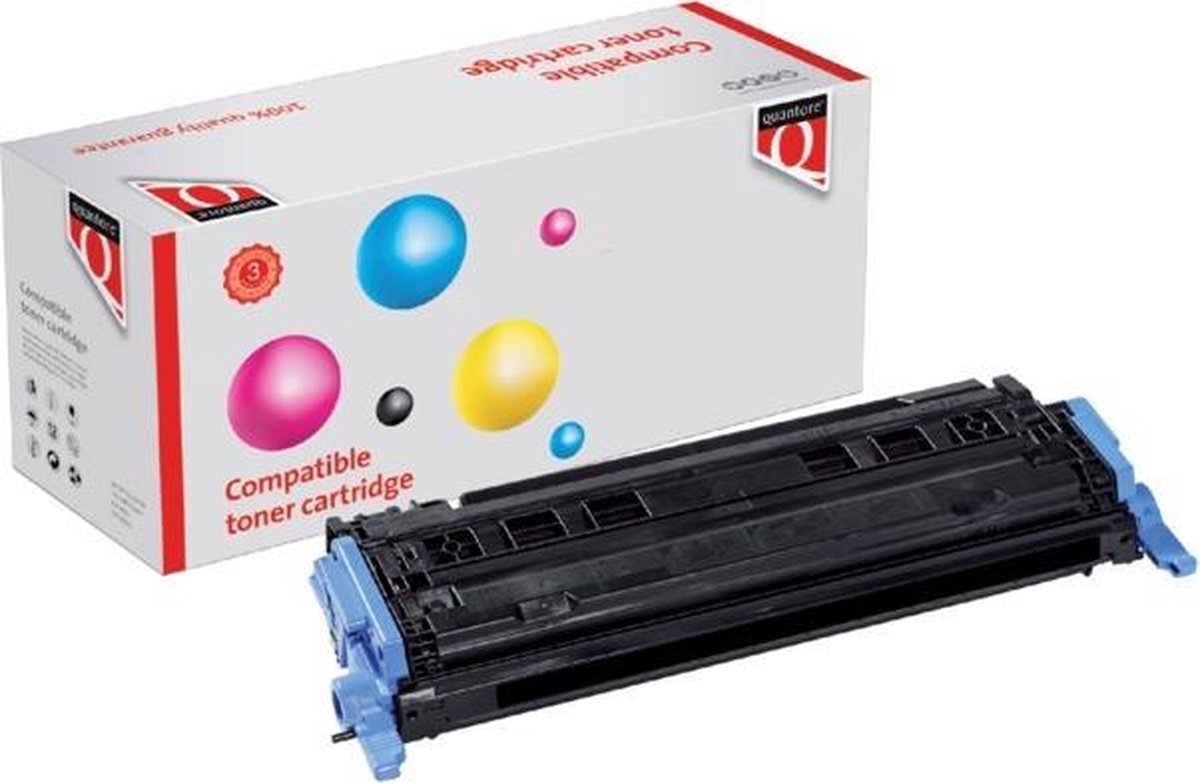 Quantore toner cartridge HP 124A (Q6000A) zwart