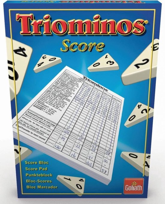 Triominos - The Original Scoreblok | bol.com