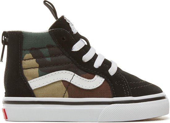 Vans Sneakers - Maat 20 - Unisex - zwart/ groen/ wit | bol.com