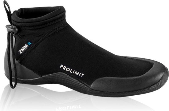 Scarpe Da Muta Prolimit Raider V-Strap 2mm | Punta Tonda Unisex | Nero - Foto 7