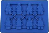 Chocoladevorm  Mannetjes blauw siliconen vorm voor ijsblokjes chocolade fondant - LeuksteWinkeltje