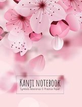 Kanji Notebook Symbols Reference & Practice Paper