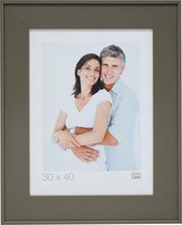 Deknudt Frames fotolijst S884S7 - taupe - breed - hout - foto 60x80 cm