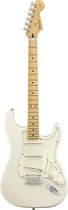 Fender Player Stratocaster Polar White Maple Fret - Elektrische gitaar - wit