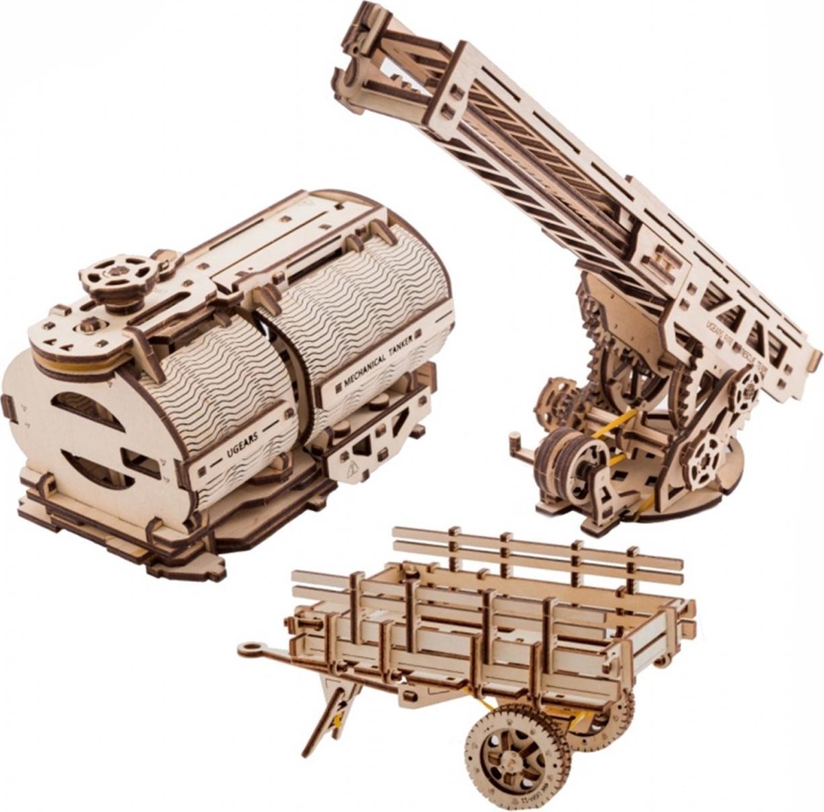 Ugears- Houten modelbouw - Truck uitbreidingen