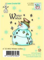 Leane Creatief - stempel Snowman Winter wishes 55.9852