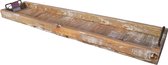 Dienblad rechthoek hout – presenteerblad 98 cm | GerichteKeuze