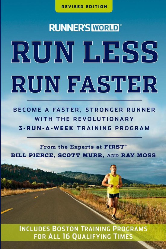Runners World Run Less Run Faster - cover