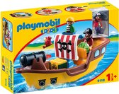 Playmobil 1.2.3 Bateau De Pirates