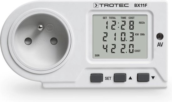 TROTEC BX 11 F energiekosten - meetapparaat - Bol