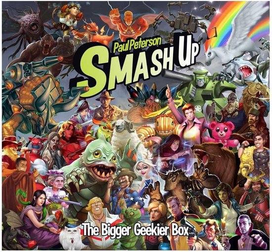 Afbeelding van het spel Asmodee Smash Up Bigger Geekier Box - EN