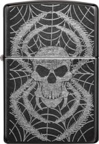 Zippo aansteker skull spider