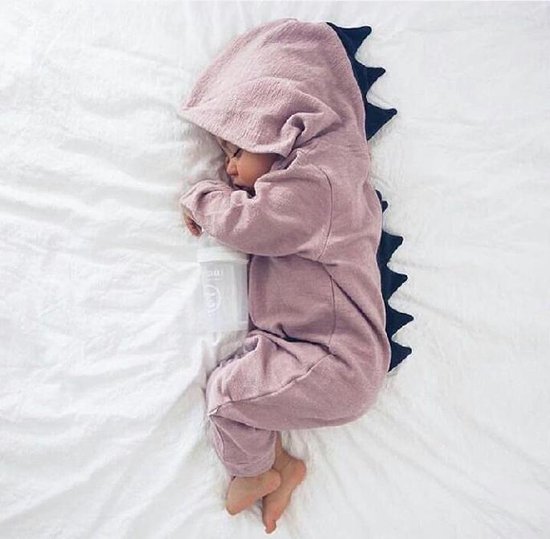 timmerman Elektropositief kubiek Baby Onesie Dier - Zachte Baby Jumpsuit - Baby Pyjama - Dinosaurus (dino)  pyjama -... | bol.com