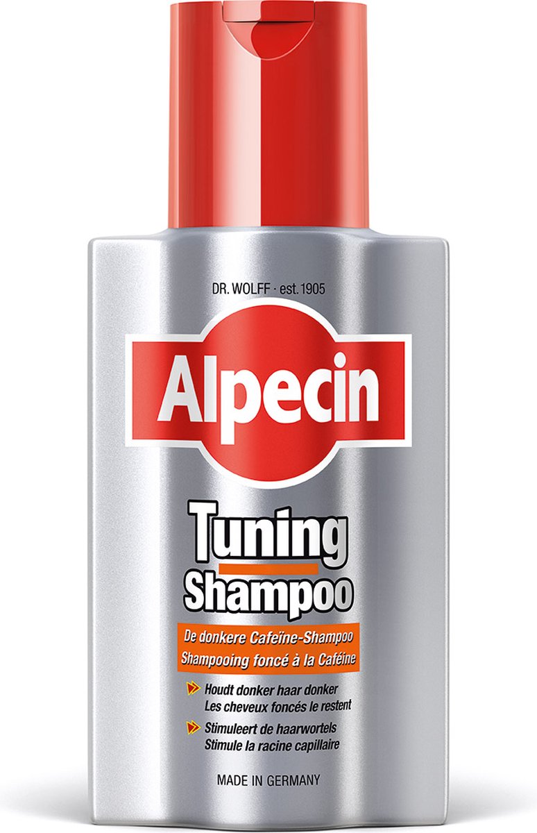 Alpecin tuning shampoo 200ml - shampoo met kleurpigmenten
