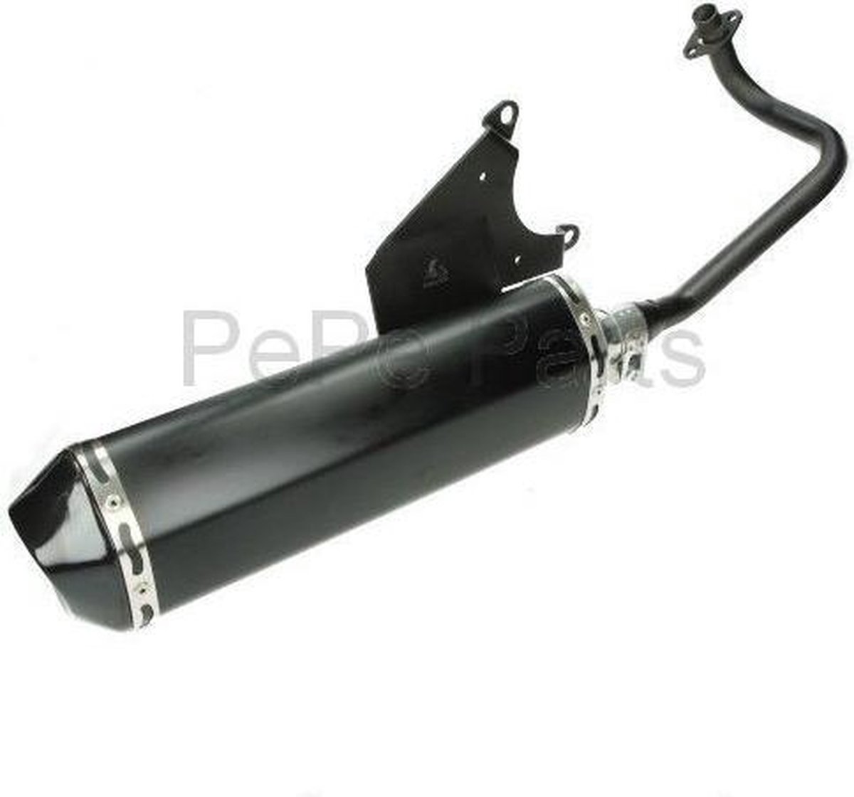 Uitlaat (model akrapovic) Voor Vespa LX, LX 4T2V, Primavera, Sprint zwart |  bol.com