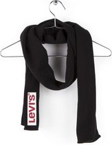 Levi Sjaal (fashion) - Unisex - zwart/wit/rood