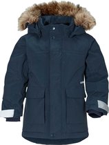 Didriksons Kure Kid's Parka  Jas - Maat 80  - Unisex - navy