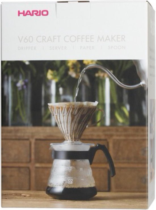 Mechanica wetenschapper zwaar Hario V60 Craft Coffee Maker Kit - Hario V60 Complete Set | bol.com
