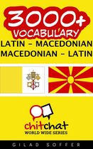 3000+ Vocabulary Latin - Macedonian