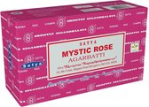 Satya wierook - Mystic rose - 12 x 15 stokjes
