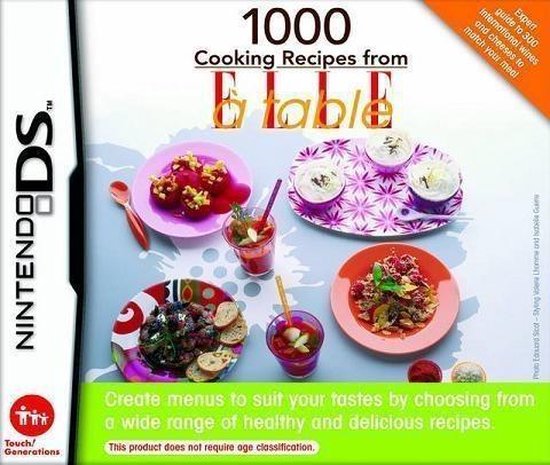 [Nintendo DS] 1000 Cooking Recipes From Elle A Table | Games | bol.com